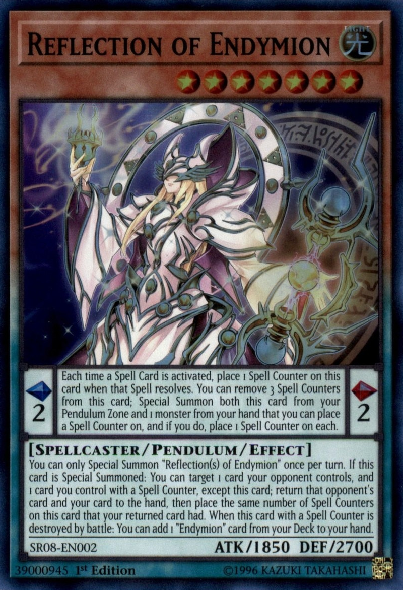 Reflection of Endymion [SR08-EN002] Super Rare Yu-Gi-Oh!