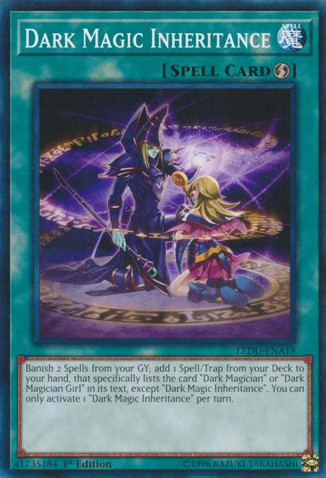 Dark Magic Inheritance [LEDD-ENA18] Common Yu-Gi-Oh!