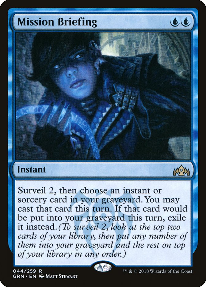 Mission Briefing [Guilds of Ravnica] Magic: The Gathering