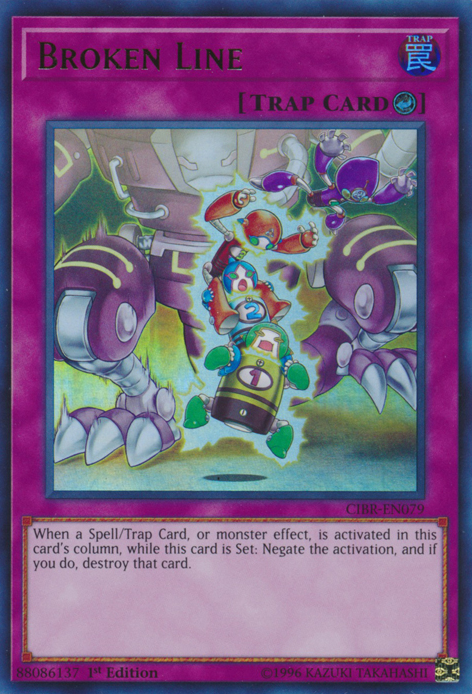 Broken Line [CIBR-EN079] Ultra Rare Yu-Gi-Oh!