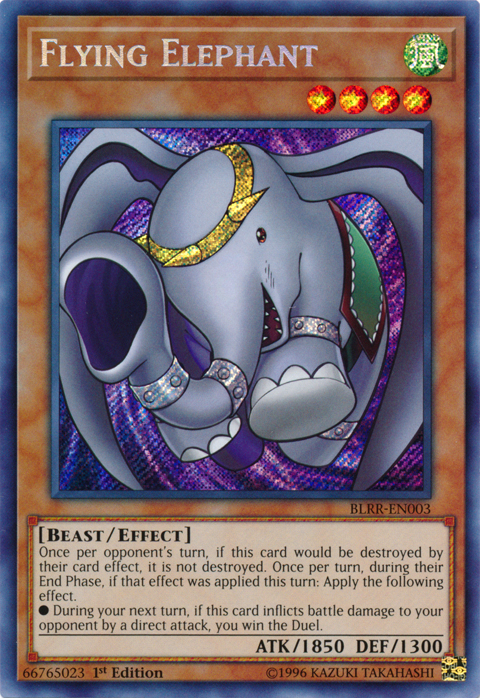 Flying Elephant [BLRR-EN003] Secret Rare Yu-Gi-Oh!