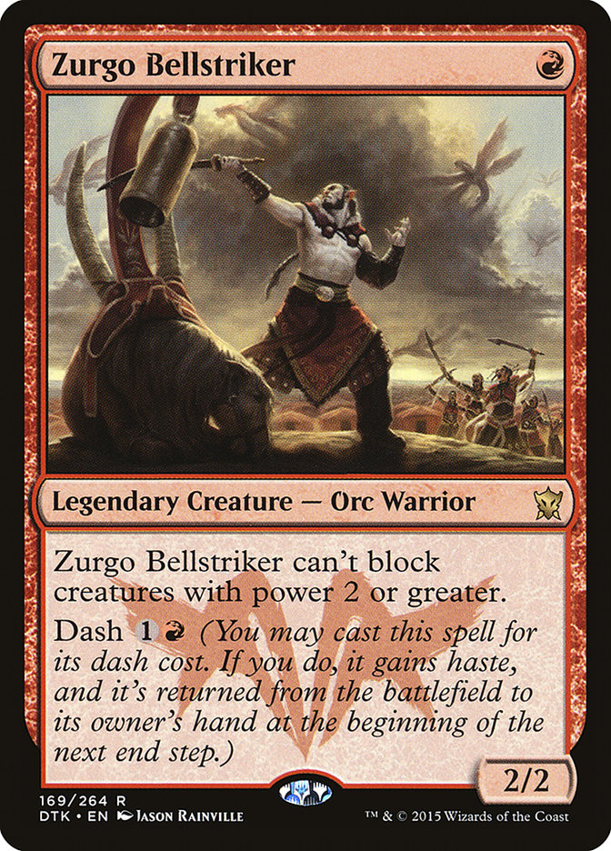 Zurgo Bellstriker [Dragons of Tarkir] Magic: The Gathering