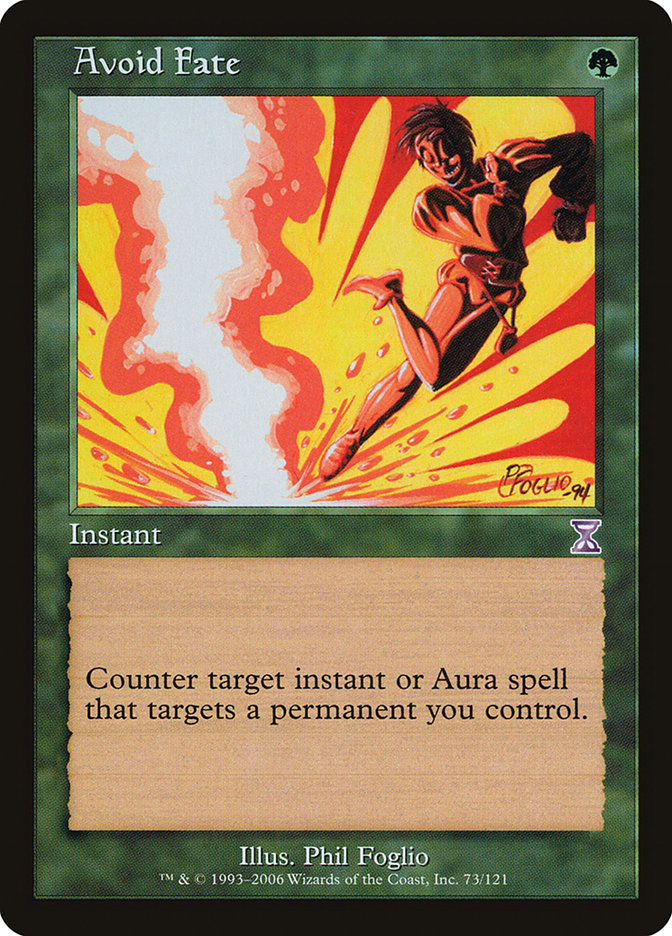 Avoid Fate [Time Spiral Timeshifted] Magic: The Gathering