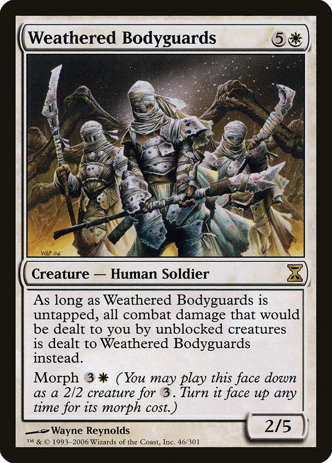 Weathered Bodyguards [Time Spiral] Magic: The Gathering