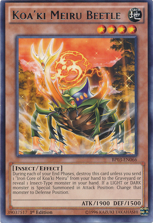 Koa'ki Meiru Beetle [BP03-EN066] Rare Yu-Gi-Oh!