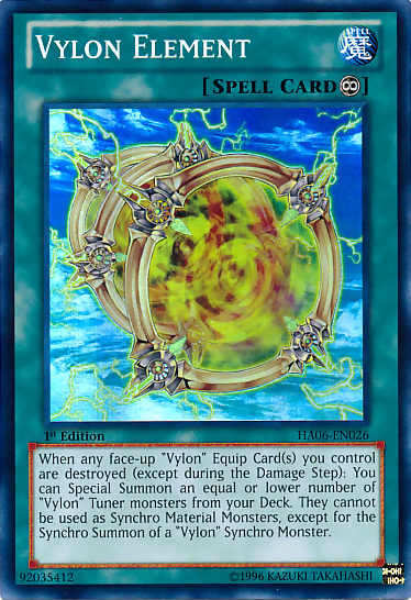 Vylon Element [HA06-EN026] Super Rare Yu-Gi-Oh!