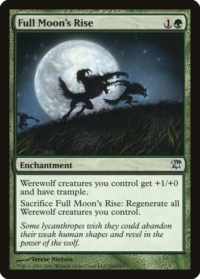 Full Moon's Rise [Innistrad] Magic: The Gathering