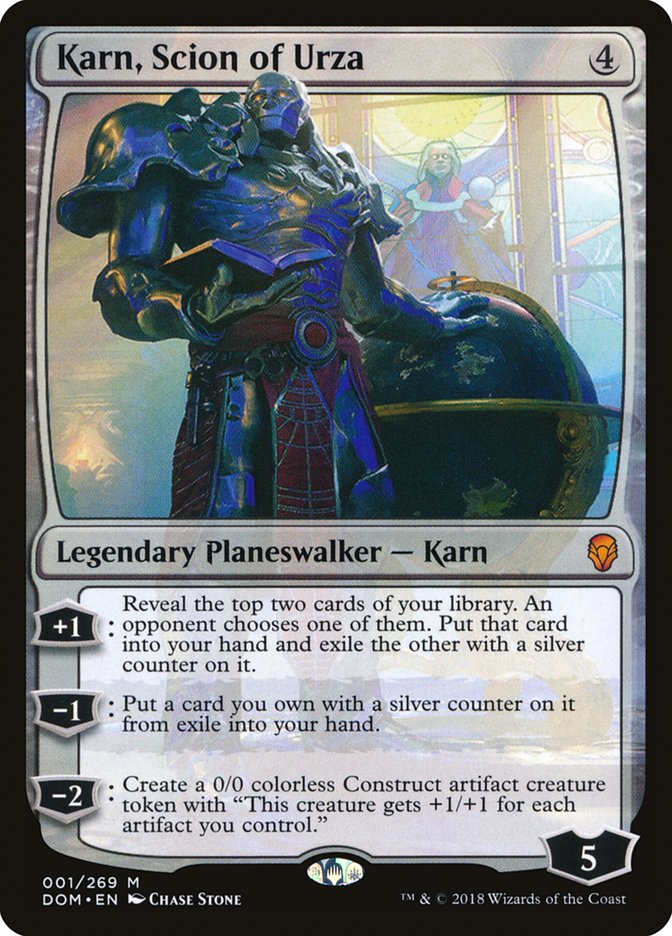 Karn, Scion of Urza [Dominaria] Magic: The Gathering