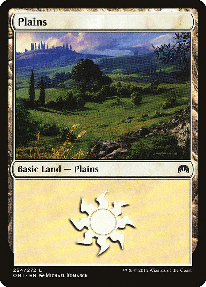 Plains (254) [Magic Origins] Magic: The Gathering
