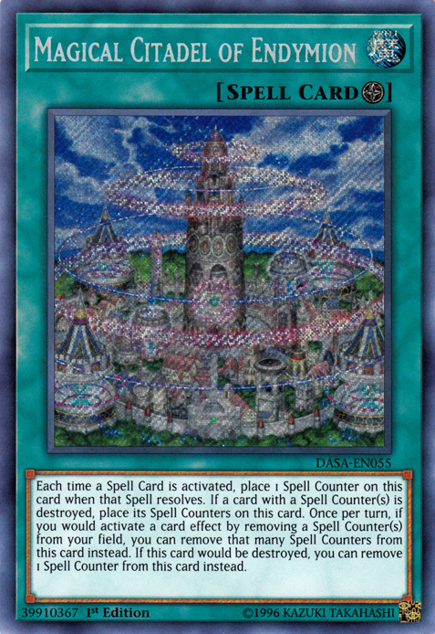 Magical Citadel of Endymion [DASA-EN055] Secret Rare Yu-Gi-Oh!