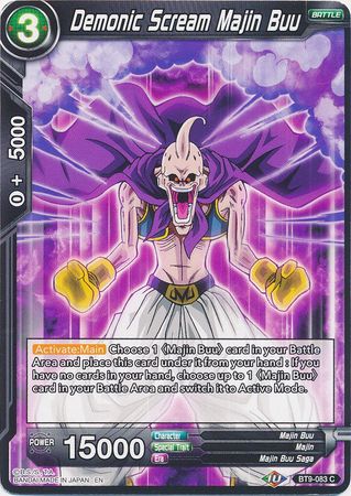 Demonic Scream Majin Buu (BT9-083) [Universal Onslaught] Dragon Ball Super