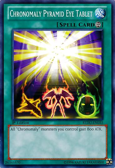 Chronomaly Pyramid Eye Tablet [REDU-EN055] Common Yu-Gi-Oh!