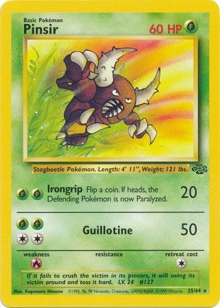 Pinsir (25/64) [Jungle Unlimited] Pokémon