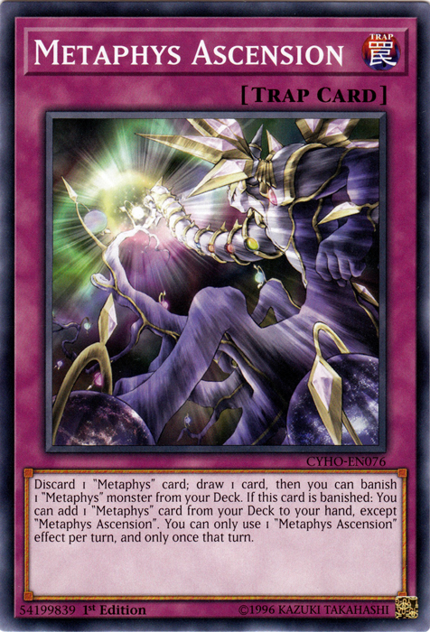 Metaphys Ascension [CYHO-EN076] Common Yu-Gi-Oh!