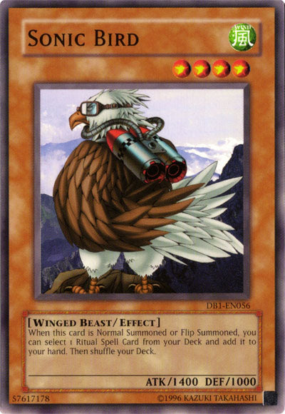 Sonic Bird [DB1-EN056] Common Yu-Gi-Oh!