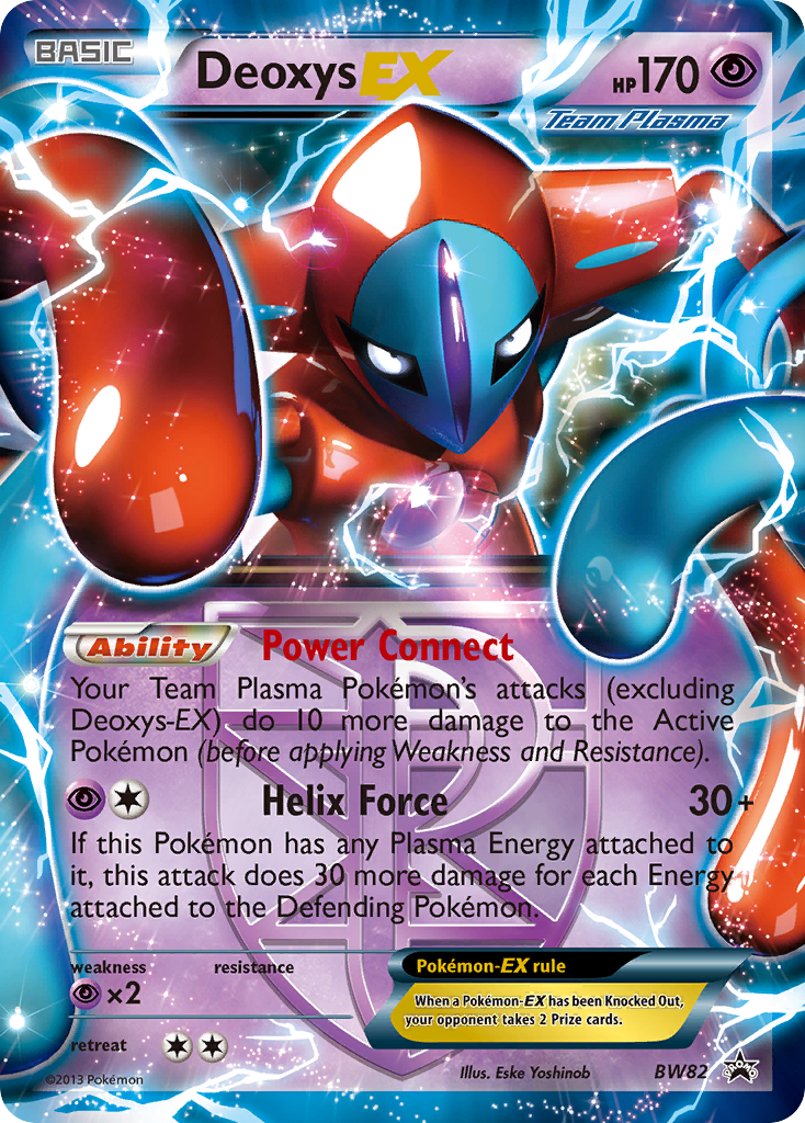 Deoxys EX (BW82) [Black & White: Black Star Promos] Pokémon