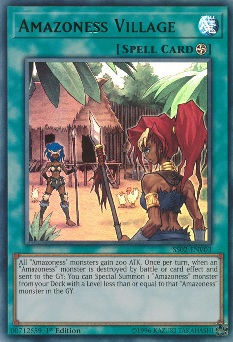 Amazoness Village [SS02-ENV03] Ultra Rare Yu-Gi-Oh!