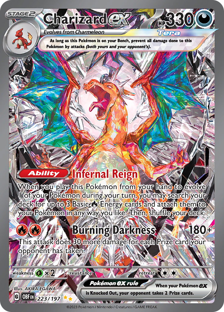 Charizard ex (223/197) [Scarlet & Violet: Obsidian Flames] Pokémon