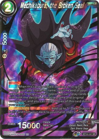 Mechikabura, the Broken Seal (BT10-141) [Rise of the Unison Warrior] Dragon Ball Super