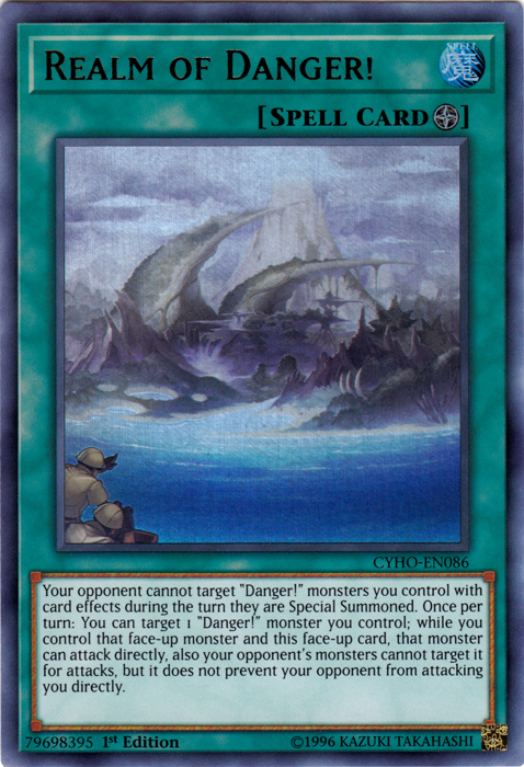 Realm of Danger! [CYHO-EN086] Ultra Rare Yu-Gi-Oh!