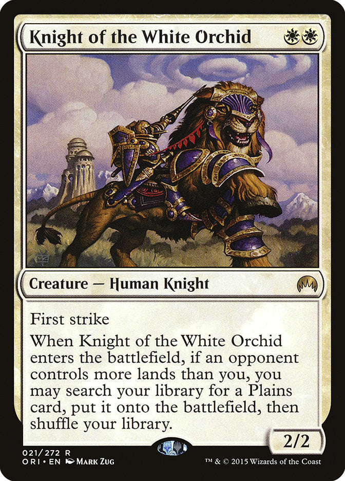 Knight of the White Orchid [Magic Origins] Magic: The Gathering