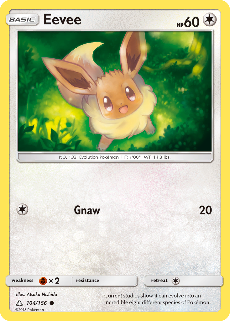 Eevee (104/156) [Sun & Moon: Ultra Prism] Pokémon