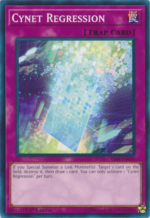 Cynet Regression [YS18-EN033] Common Yu-Gi-Oh!