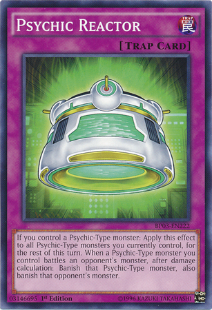 Psychic Reactor [BP03-EN222] Common Yu-Gi-Oh!