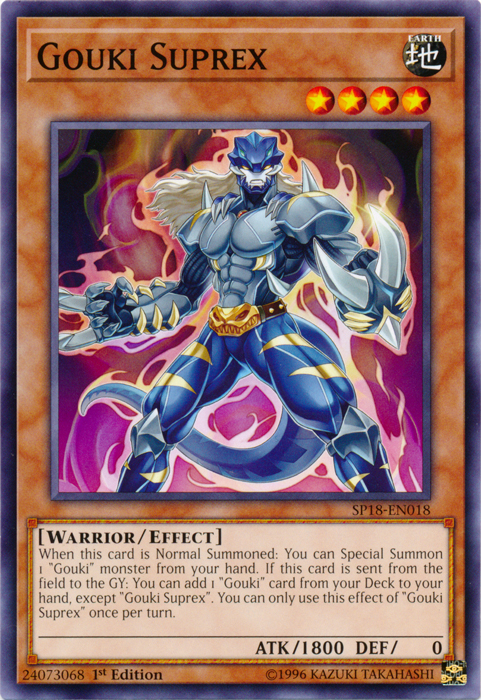 Gouki Suprex [SP18-EN018] Common Yu-Gi-Oh!