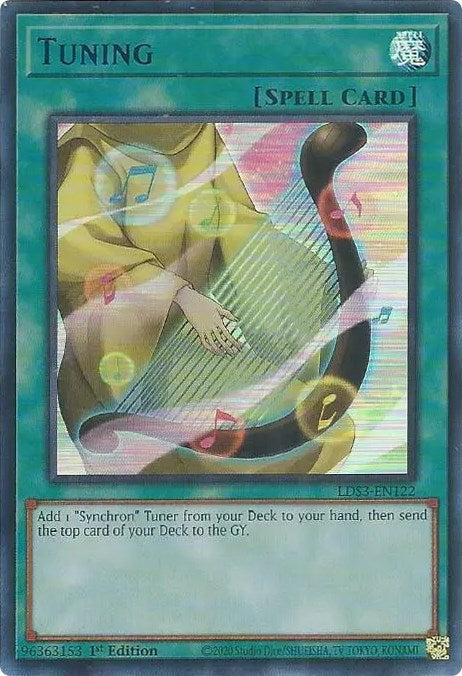 Tuning (Blue) [LDS3-EN122] Ultra Rare Yu-Gi-Oh!