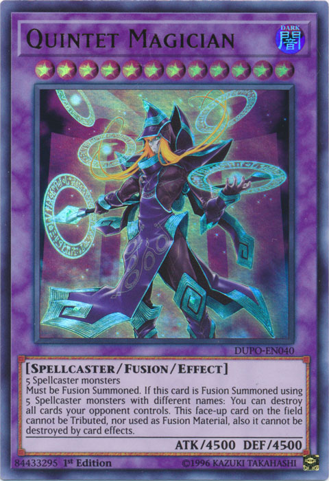 Quintet Magician [DUPO-EN040] Ultra Rare Yu-Gi-Oh!