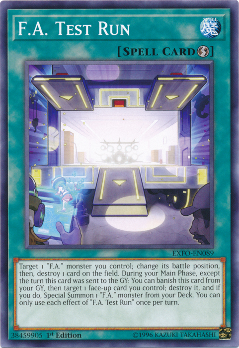 F.A. Test Run [EXFO-EN089] Common Yu-Gi-Oh!