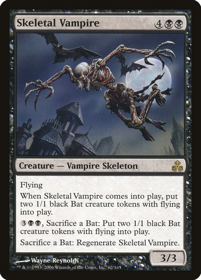 Skeletal Vampire [Guildpact] Magic: The Gathering