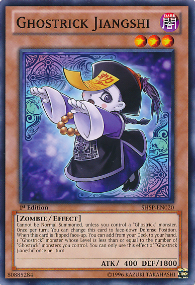 Ghostrick Jiangshi [SHSP-EN020] Common Yu-Gi-Oh!