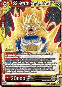 SS Vegeta, Raging Frenzy (BT8-111_PR) [Malicious Machinations Prerelease Promos] Dragon Ball Super