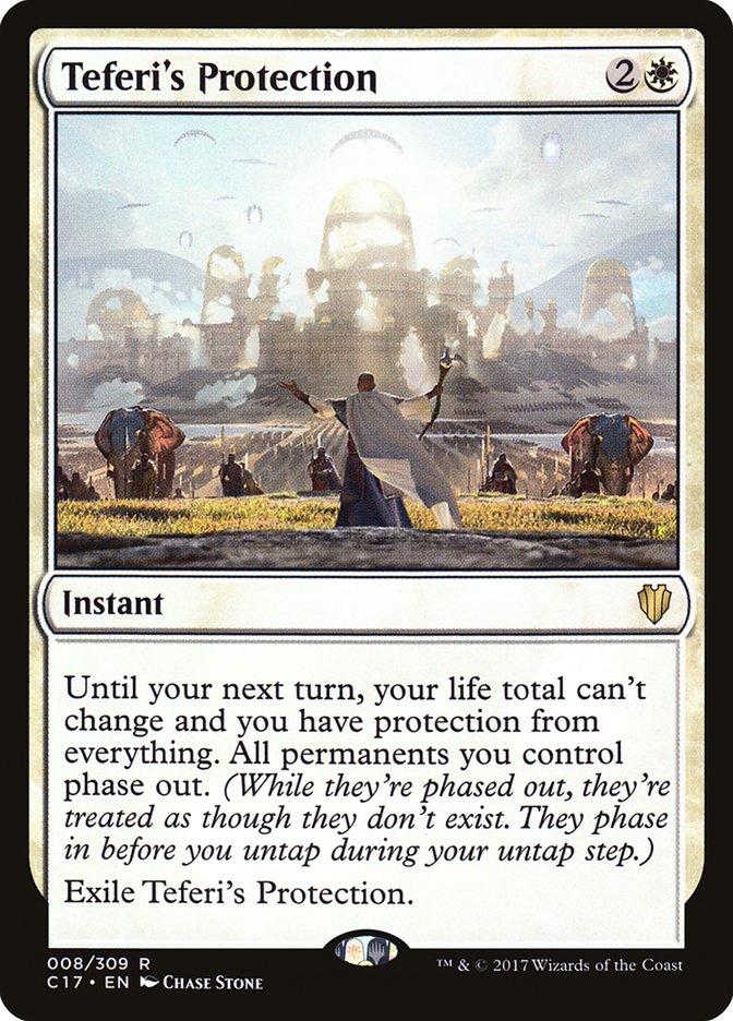 Teferi's Protection [Commander 2017] Magic: The Gathering
