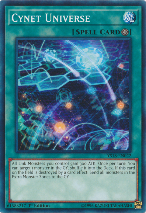 Cynet Universe [YS18-EN022] Common Yu-Gi-Oh!