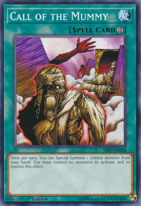 Call of the Mummy [SR07-EN028] Common Yu-Gi-Oh!