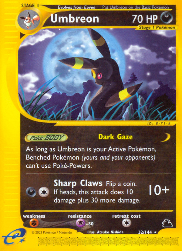 Umbreon (32/144) [Skyridge] Pokémon