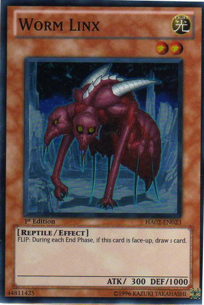 Worm Linx [HA02-EN023] Super Rare Yu-Gi-Oh!