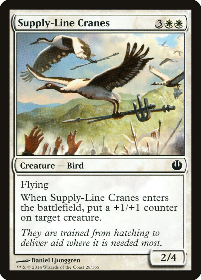 Supply-Line Cranes [Journey into Nyx] Magic: The Gathering