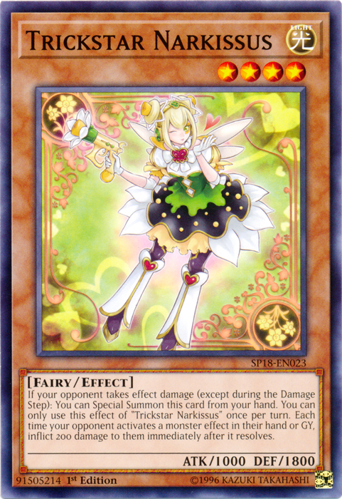 Trickstar Narkissus [SP18-EN023] Common Yu-Gi-Oh!