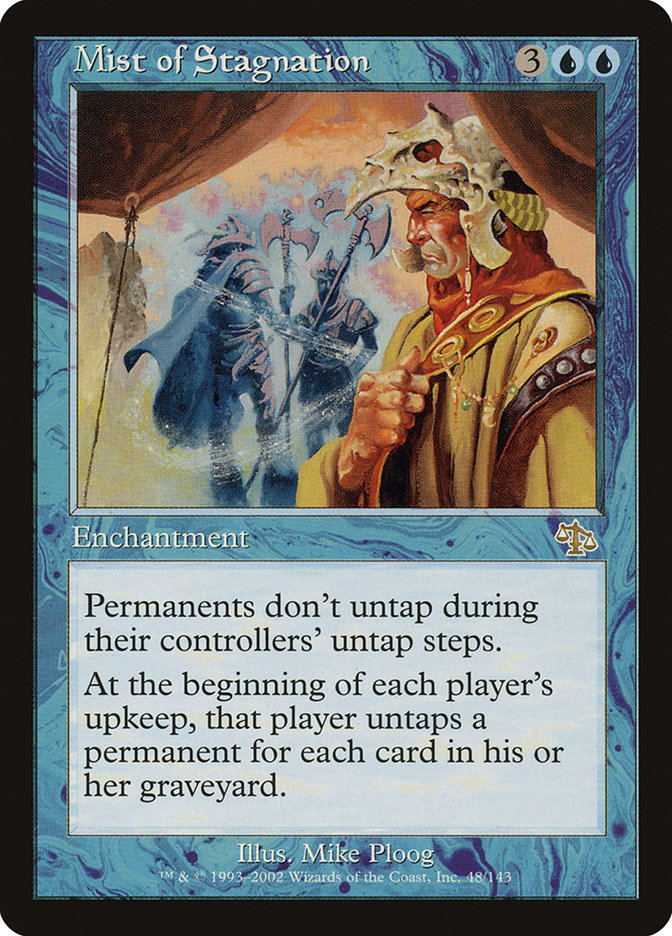 Mist of Stagnation [Judgment] Magic: The Gathering