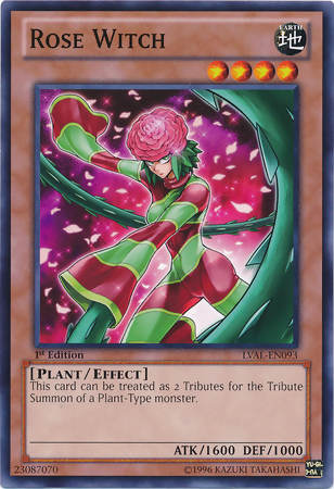 Rose Witch [LVAL-EN093] Common Yu-Gi-Oh!