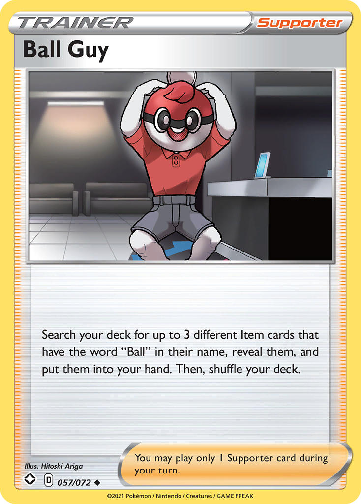 Ball Guy (057/072) [Sword & Shield: Shining Fates] Pokémon