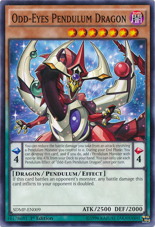 Odd-Eyes Pendulum Dragon [SDMP-EN009] Common Yu-Gi-Oh!