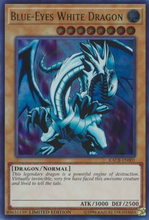 Blue-Eyes White Dragon (Oversized) [KACB-EN001] Promo Yu-Gi-Oh!