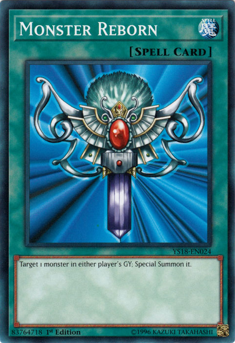 Monster Reborn [YS18-EN024] Common Yu-Gi-Oh!