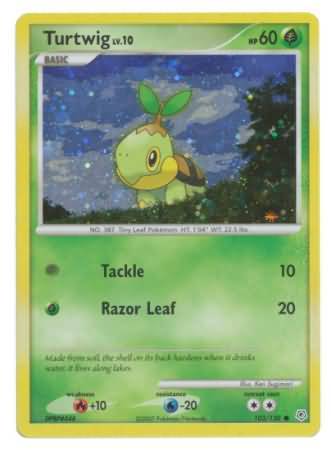 Turtwig (103/130) (Cosmos Holofoil) [Diamond & Pearl: Base Set] Pokémon