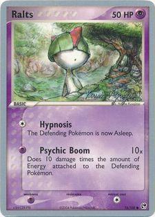 Ralts (74/100) (Team Rushdown - Kevin Nguyen) [World Championships 2004] Pokémon